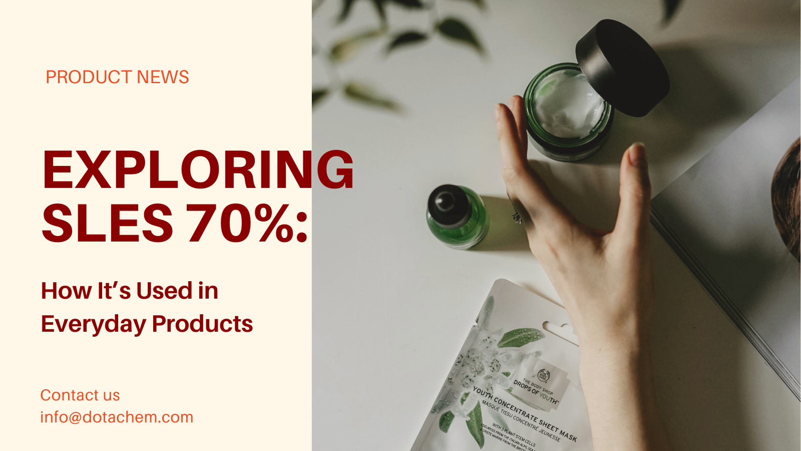 SLES 70%tyrinėjimas: kas tai yra ir kaip jis naudojamas kasdieniuose produktuose