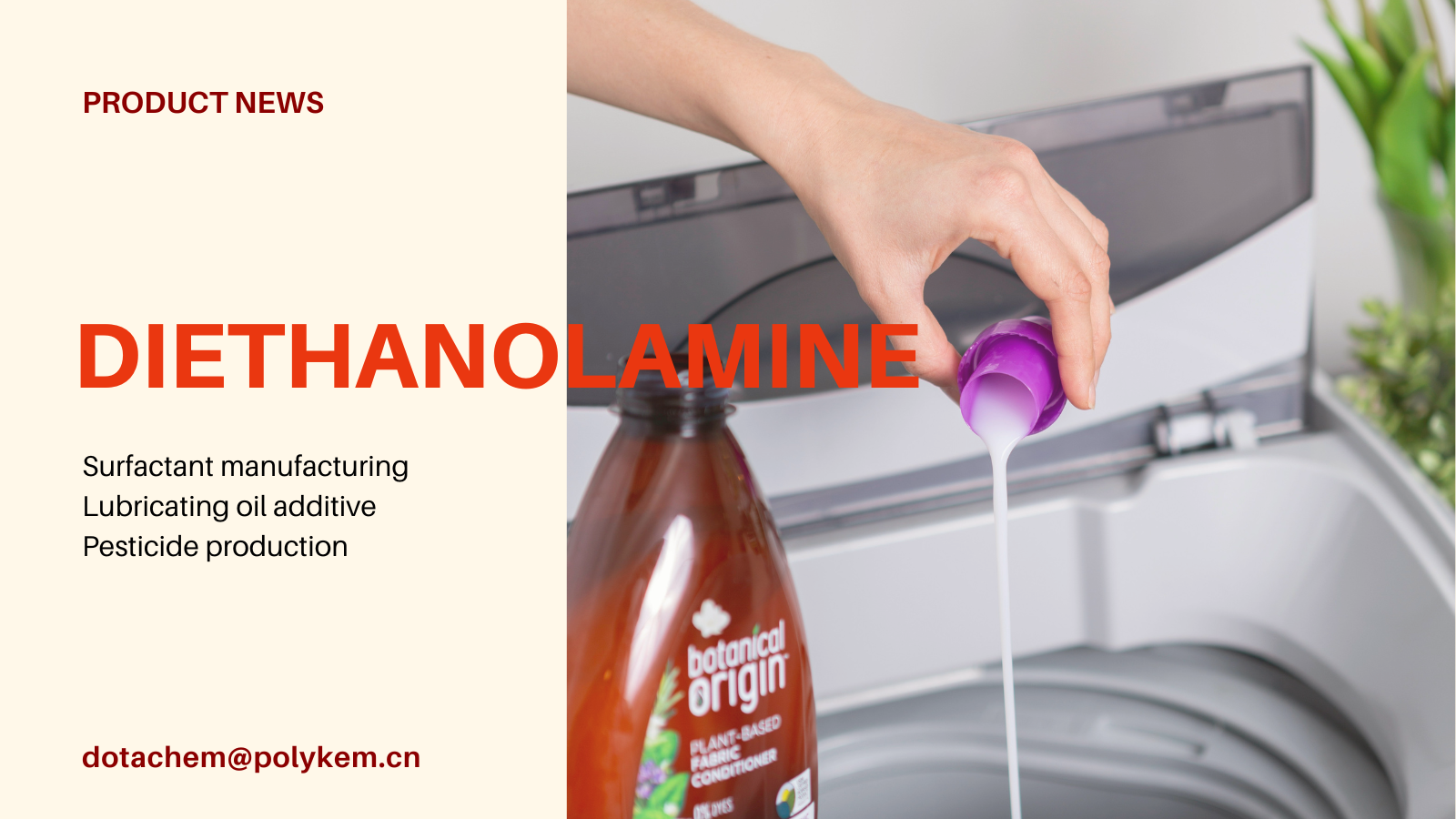 „Dotachem Dietanolamine“ (DEA) - profesionalaus laipsnio etanolamino tiekėjas, aukšto našumo sprendimas!