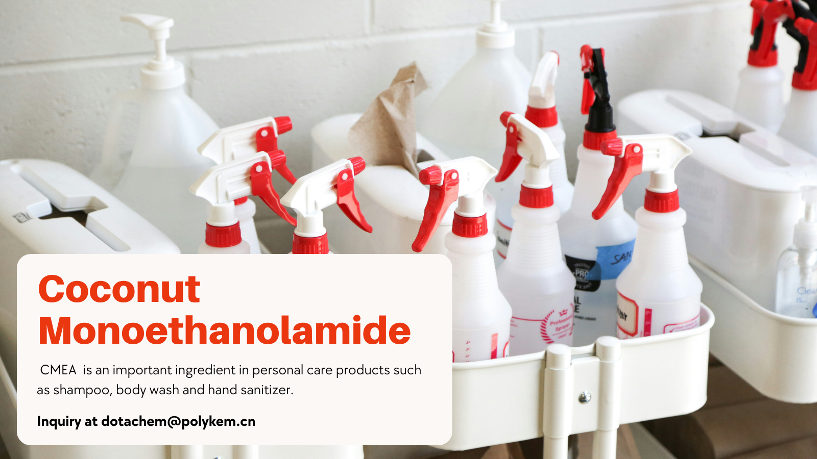 Kam naudojamas kokoso monoetanolamidas (CMEA)?